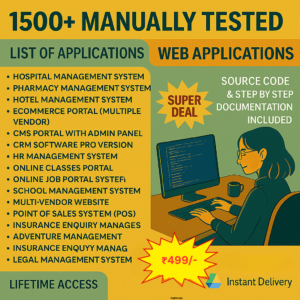 1500+ Manually Tested Web Applications